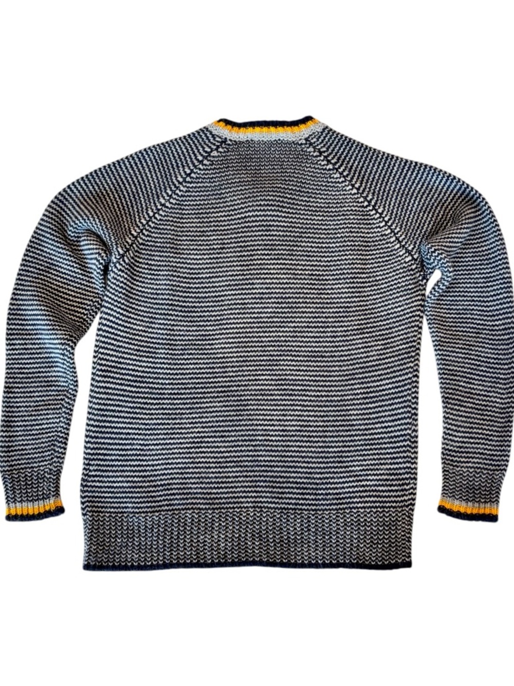 Trussardi Junior Sweater Unisex Italian Wool Blend Designer Knit EU V-Neck 14 - Picture 9 of 15